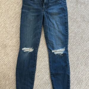 Joe’s brand skinny distressed jeans